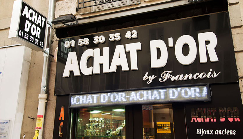 Achat d'or Paris 4 (75004)
